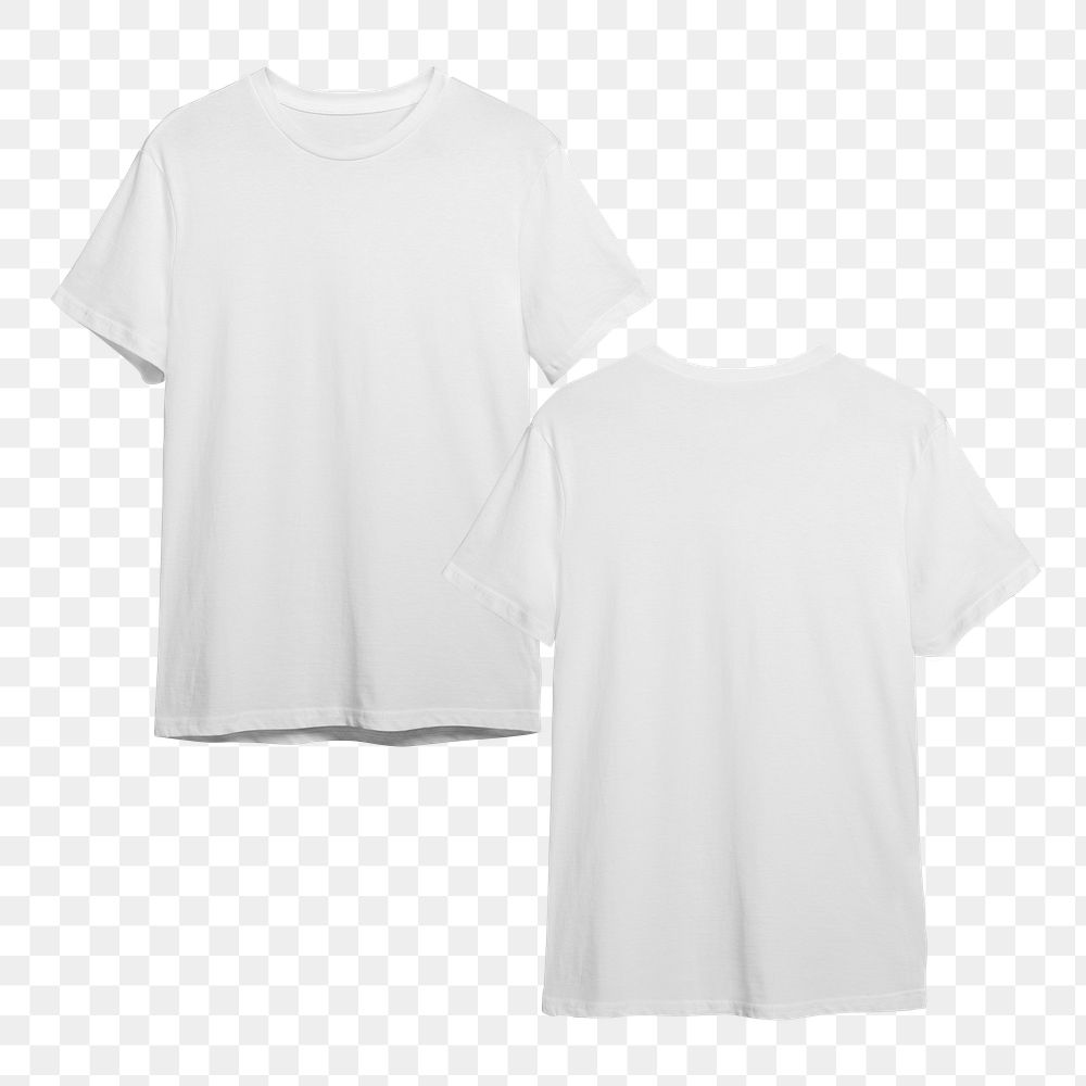 T-shirt png mockup transparent men&rsquo;s apparel