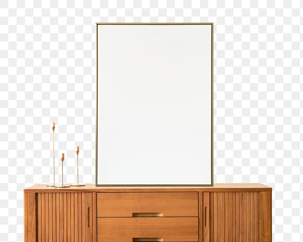 Frame and cabinet png transparent background