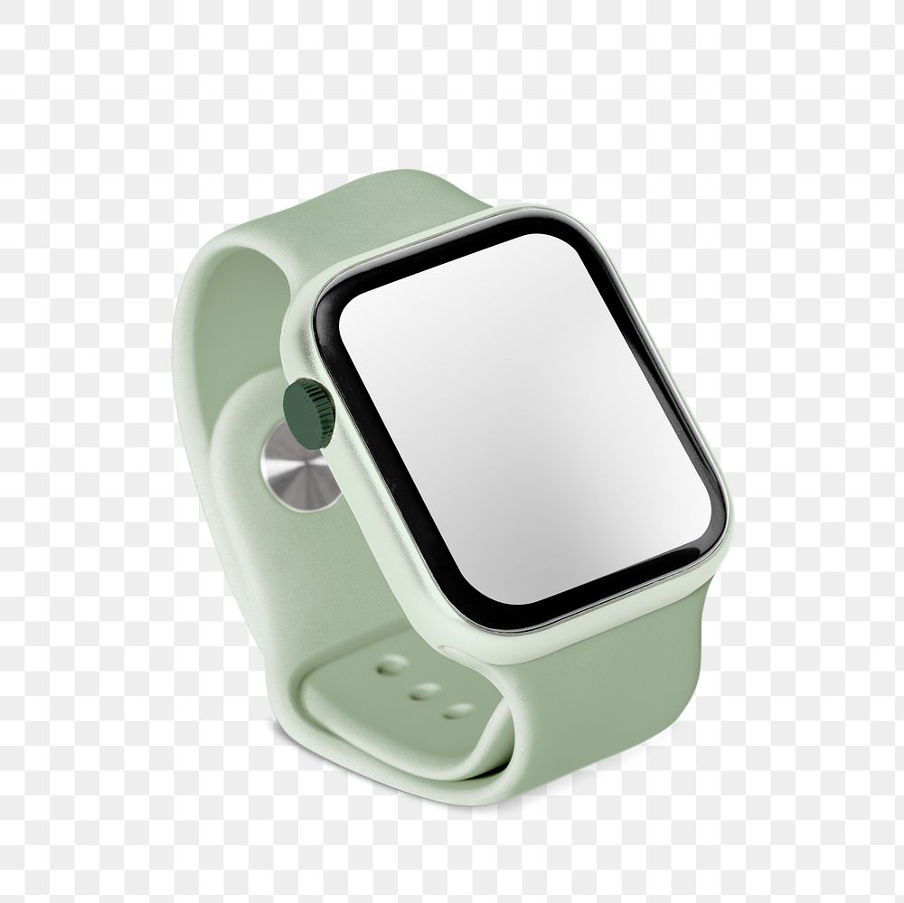 Smartwatch png screen, wearable digital device