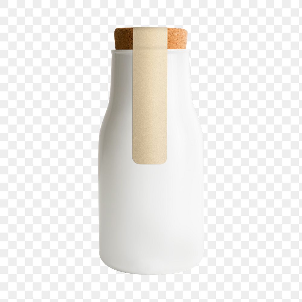 Coffee bottle png, transparent background and isolated object 