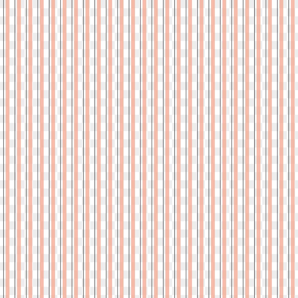 Pink line png pattern, transparent background, cute feminine design