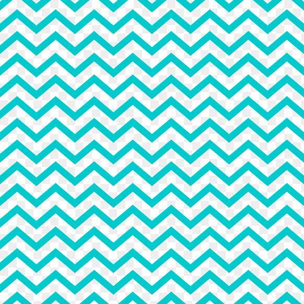 Tribal pattern png transparent background, chevron seamless in blue
