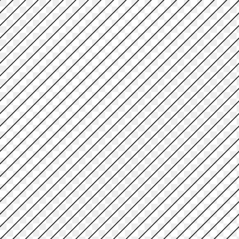 Diagonal stripes png transparent background, seamless line pattern