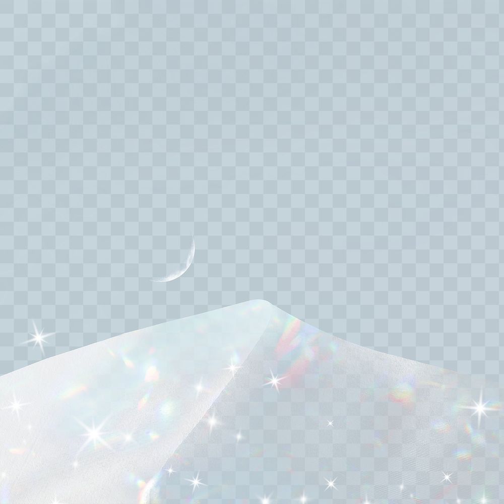 Snowy mountain background png, aesthetic transparent design