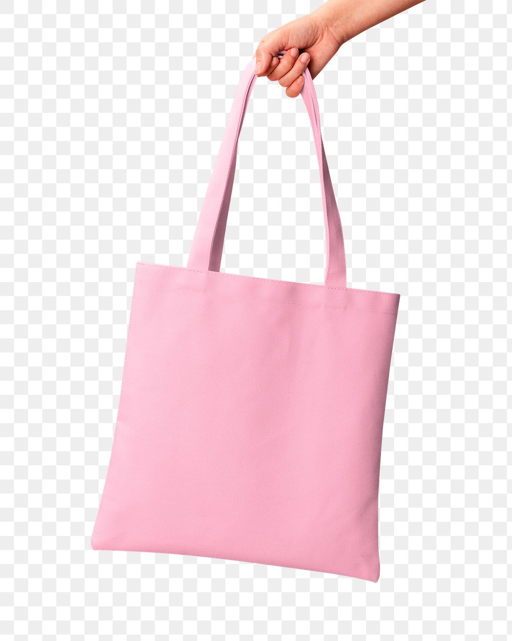 Tote bag png sticker, eco-friendly accessory on transparent background