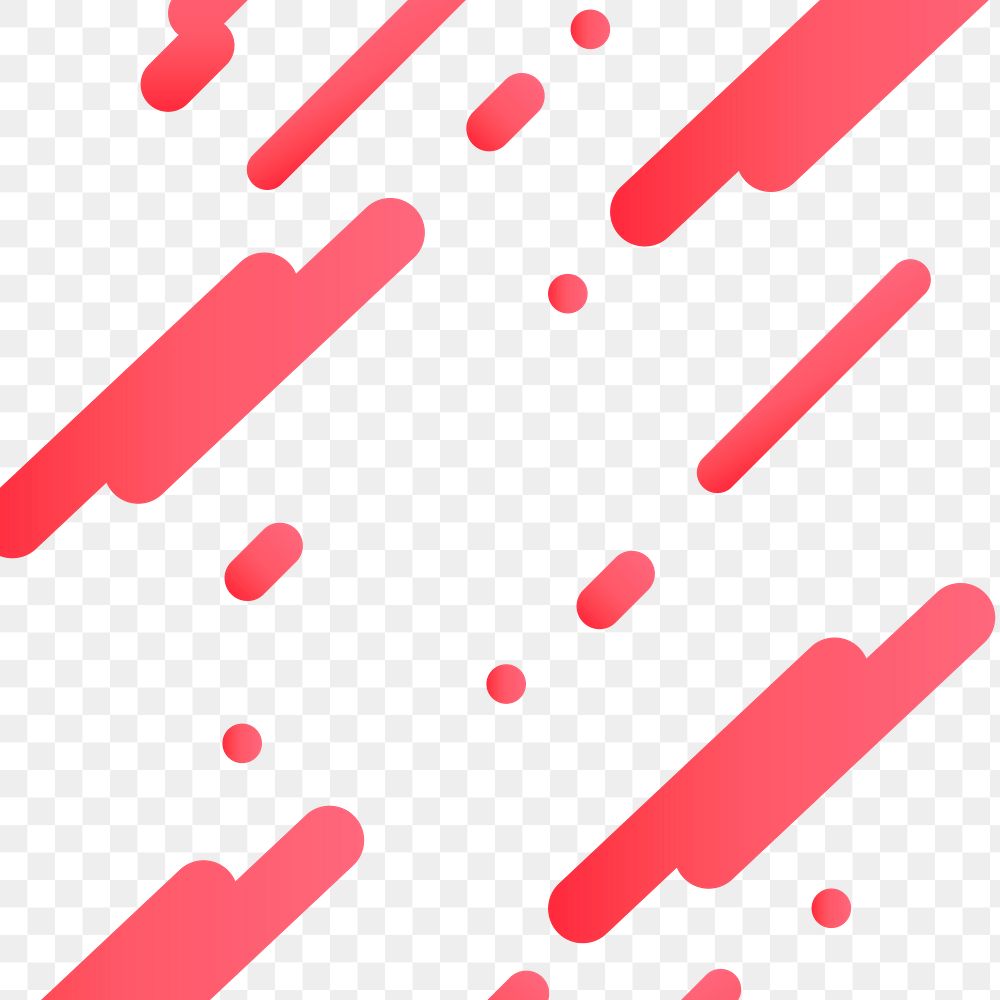 Red streaks design element
