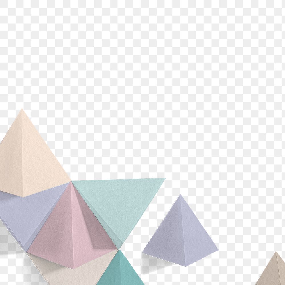 Pastel geometric template design element