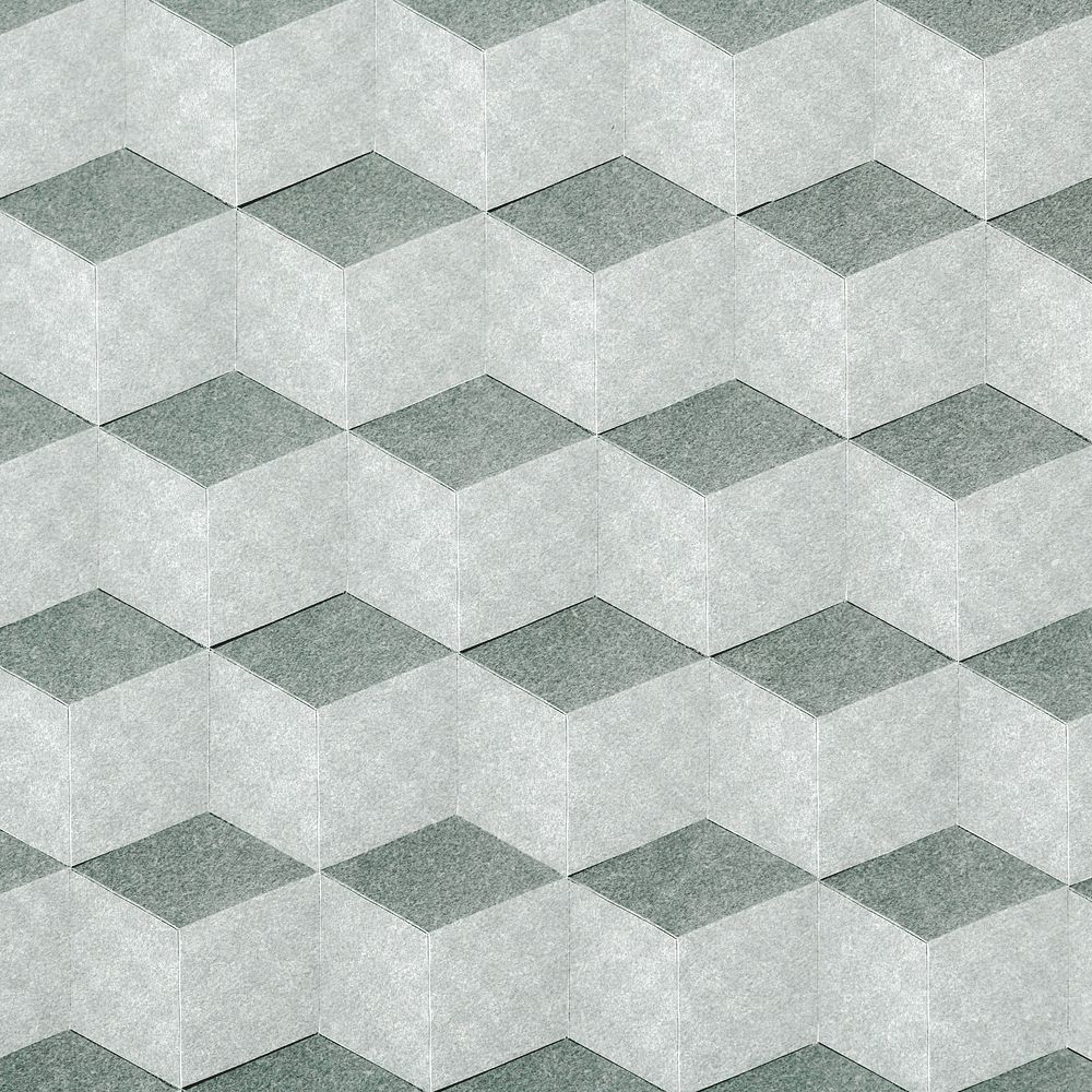Cubic seamless patterned background design element