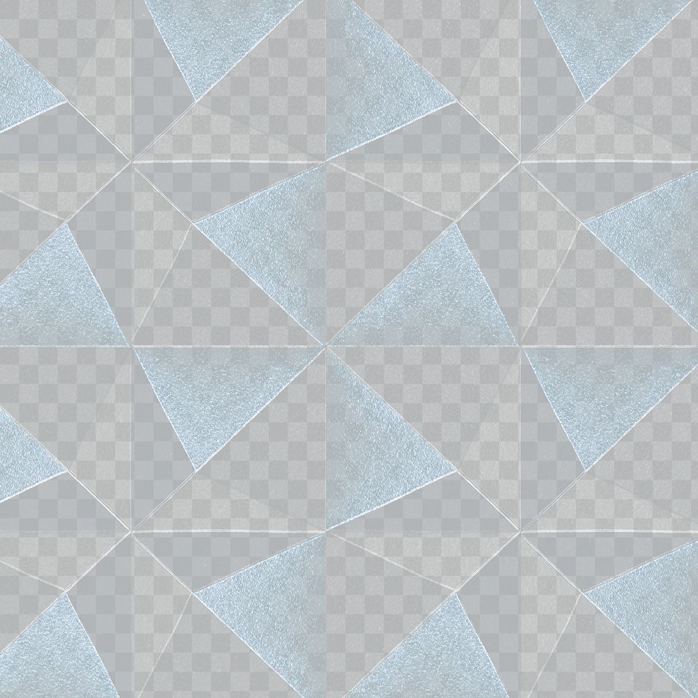 3D blue and gray paper craft pentahedron patterned background design element