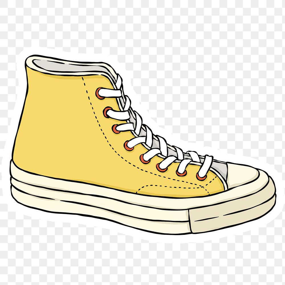 Retro high top png canvas sneaker