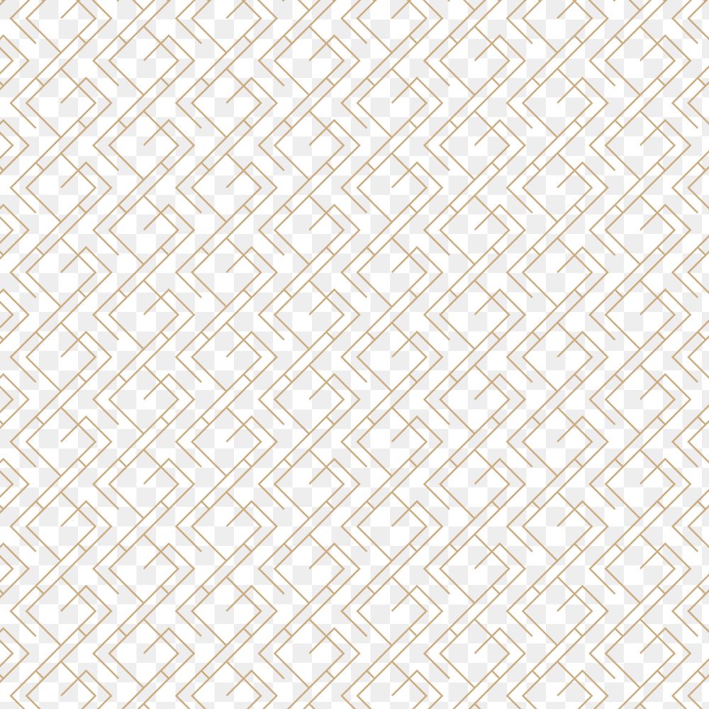 Gold interlacement stylish pattern design element