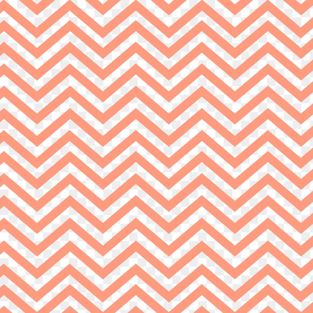 Salmon pink zigzag pattern design element