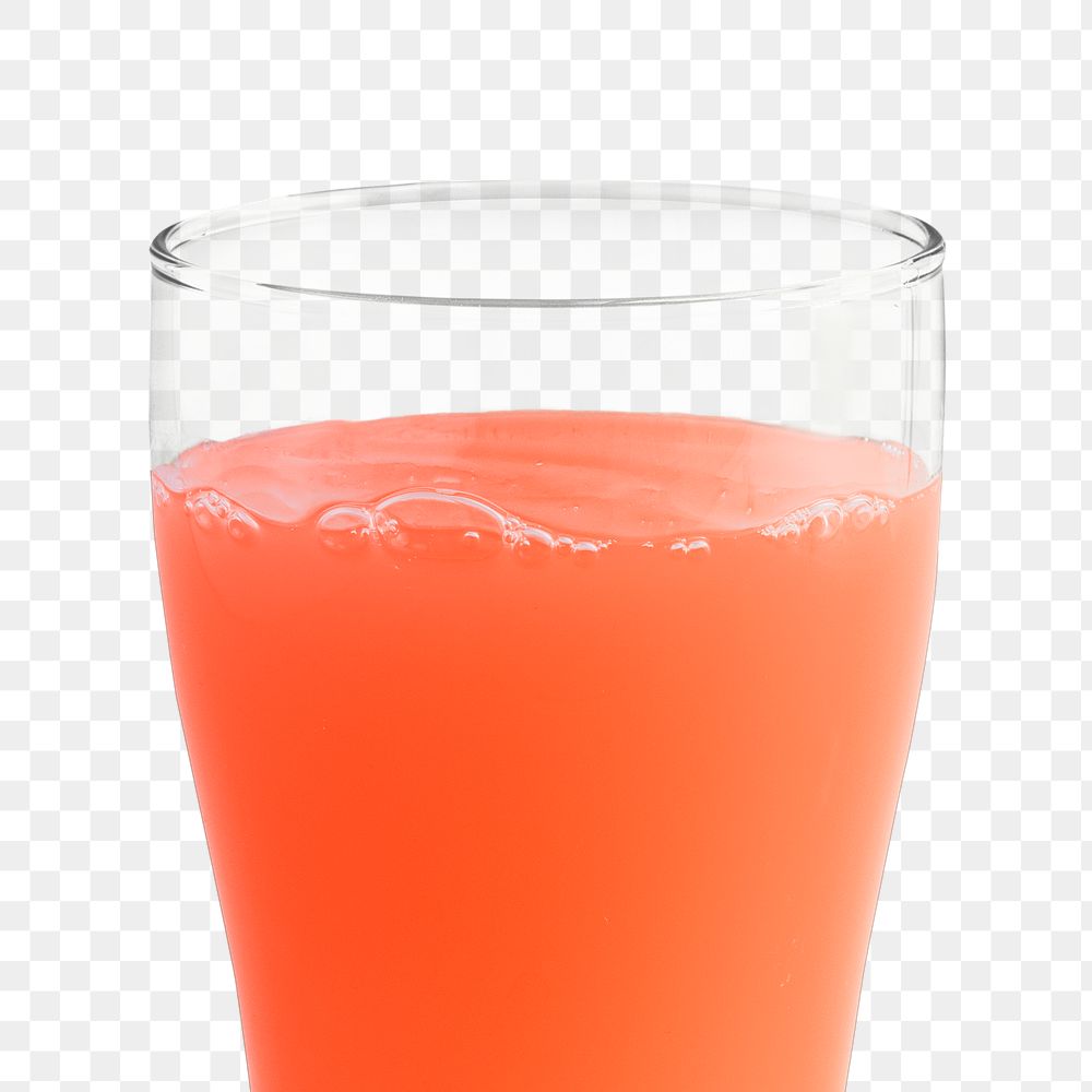 Juicy fruit punch in a glass design element