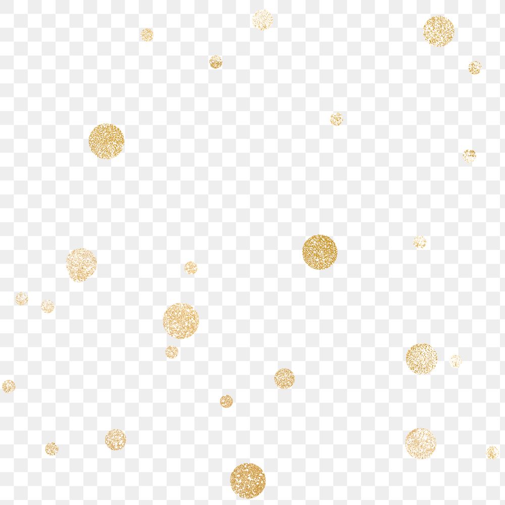 Gold dot patterned background design element