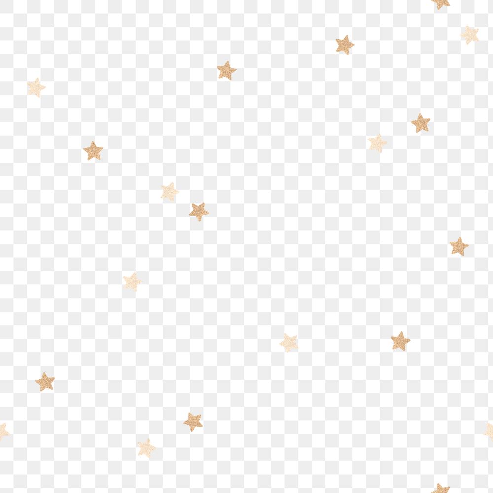 Seamless gold star pattern design element
