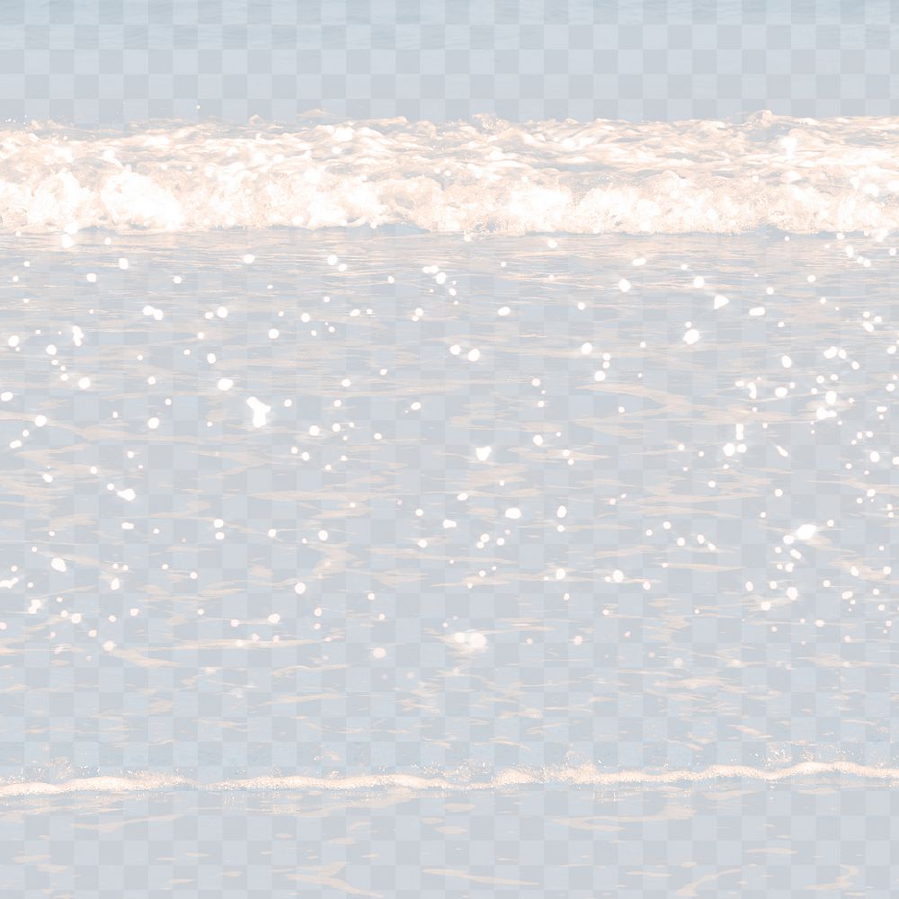Png water texture in gray transparent background