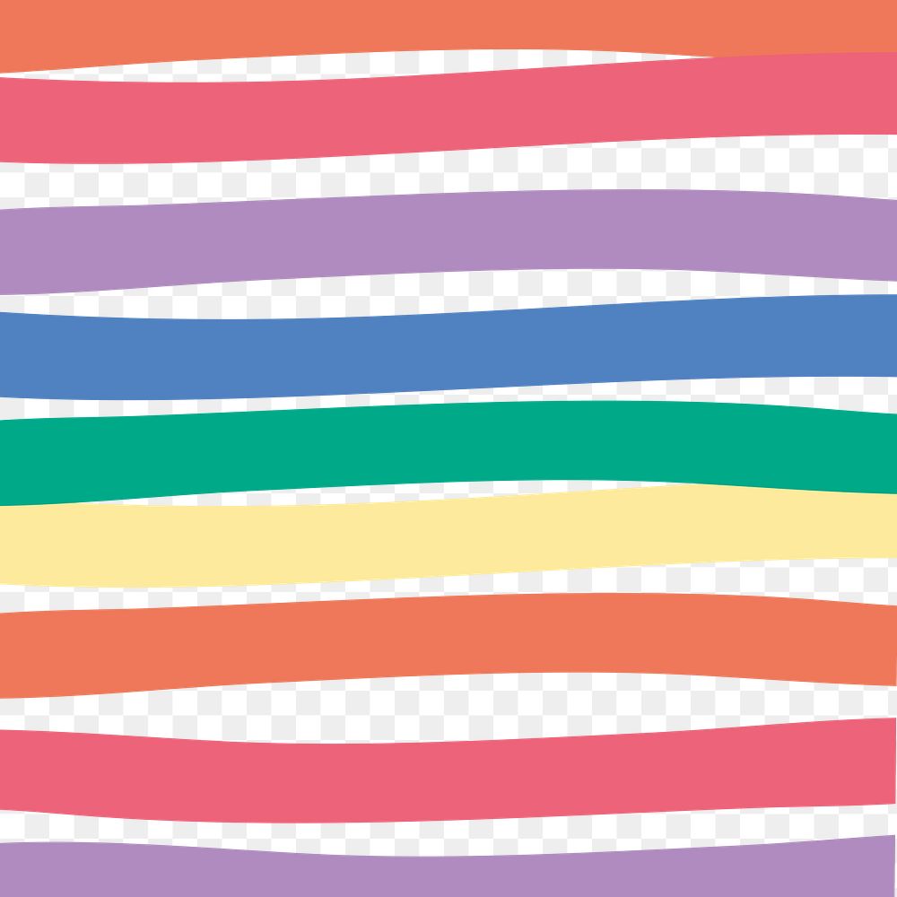 Png striped colorful cute simple pattern for kids