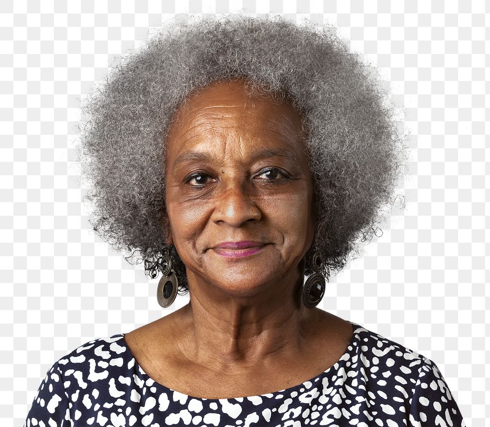 Elderly mask tan line png woman mockup for Covid-19 campaign