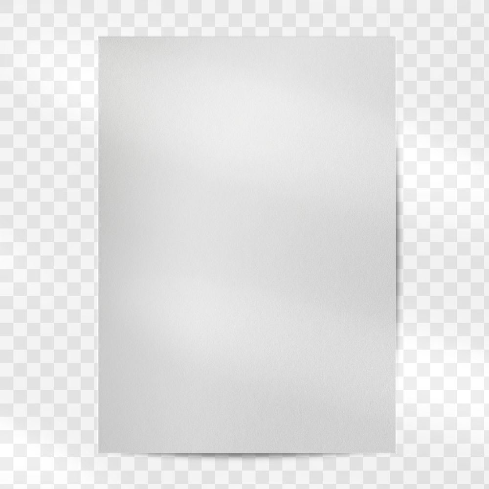 Paper texture png on transparent background 