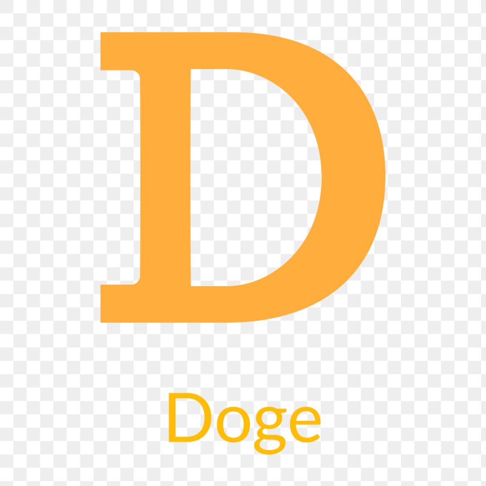 Dogecoin blockchain cryptocurrency logo png open-source finance concept