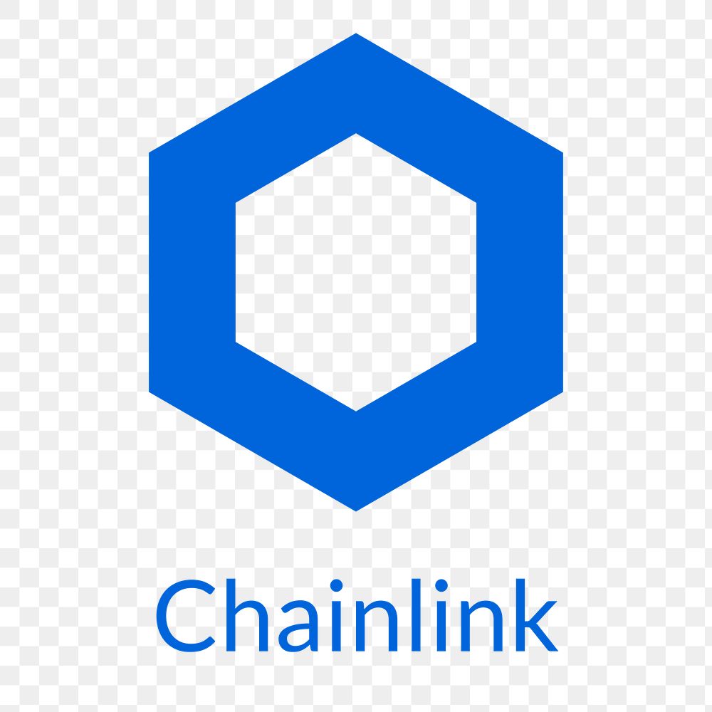 Chainlink blockchain cryptocurrency logo png open-source finance concept