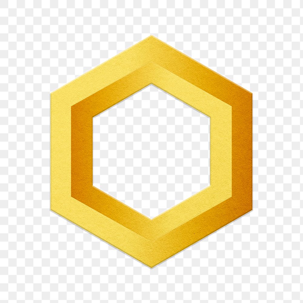 Chainlink blockchain cryptocurrency icon png in gold open-source finance concept