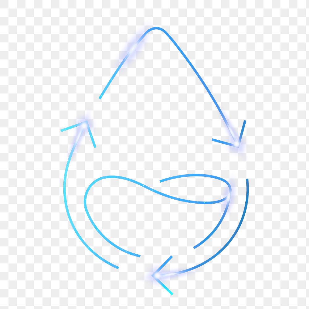 Water droplet icon png environmental conservation symbol