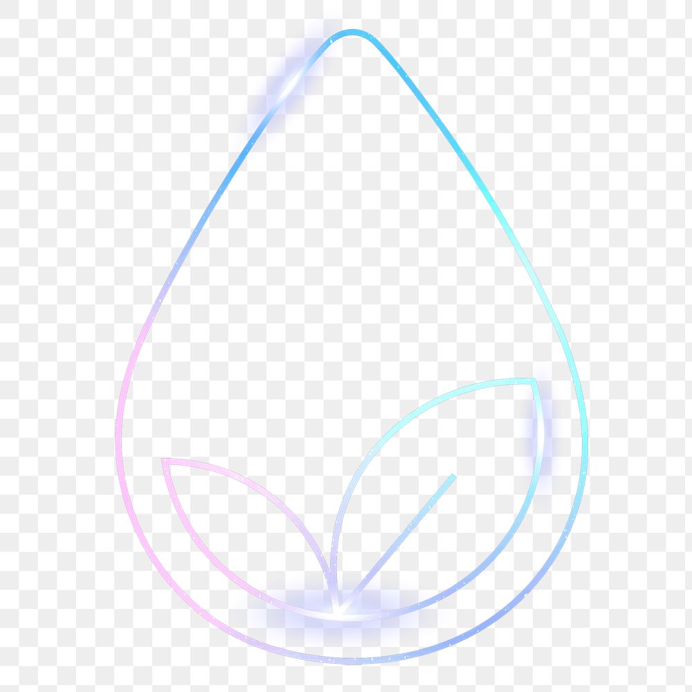 Water droplet icon png environmental conservation symbol