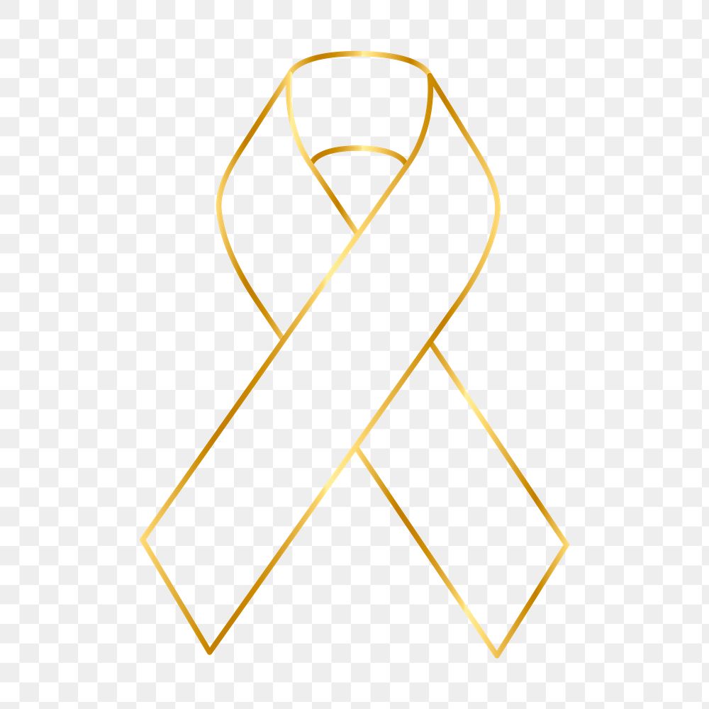 Childhood cancer awareness png clipart ribbon for health support