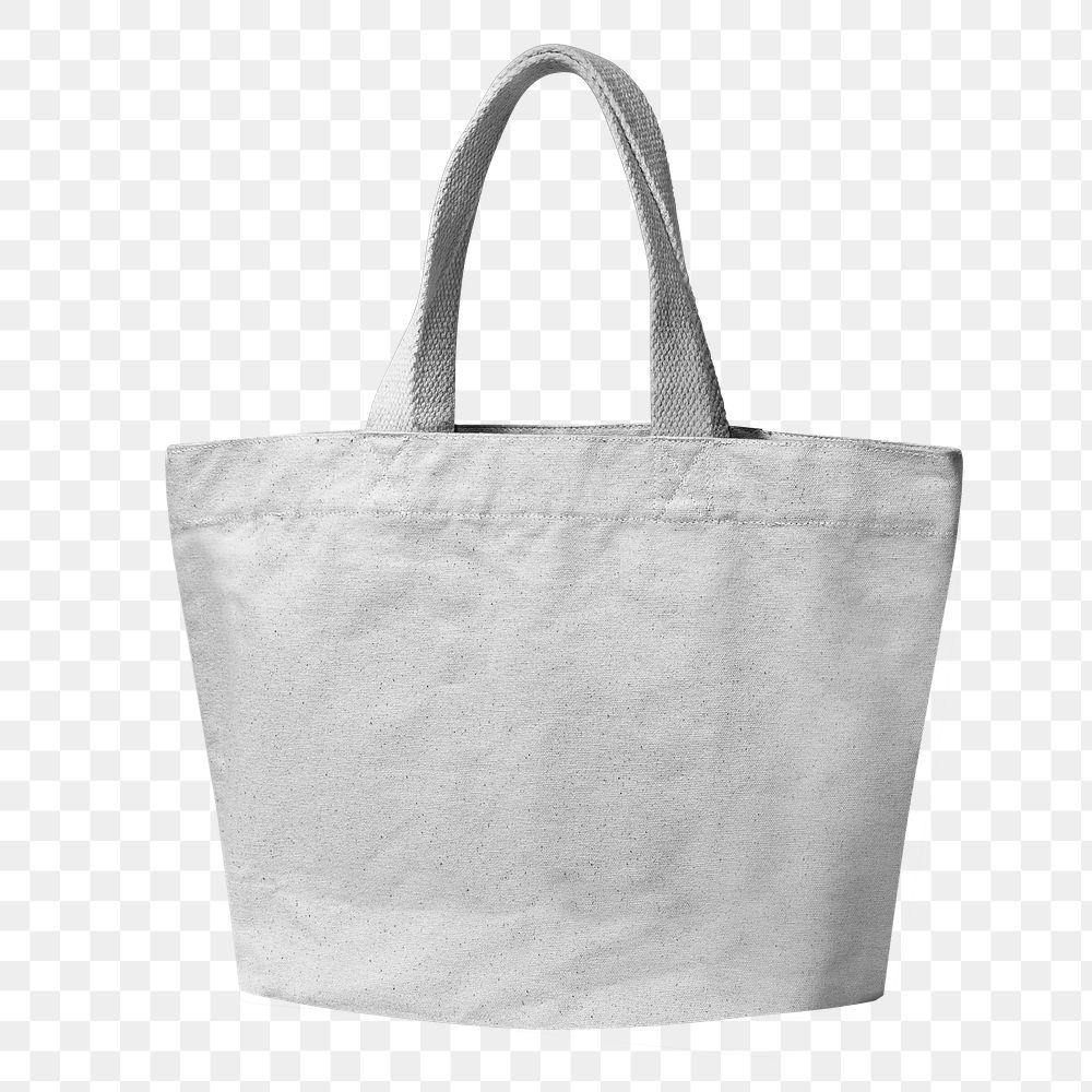 Tote bag mockup png fashion style