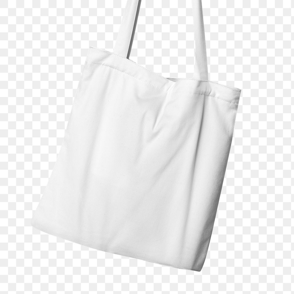 Cool tote bag mockup png in canvas