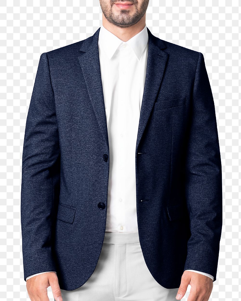 Suit png mockup navy men&rsquo;s formal wear fashion