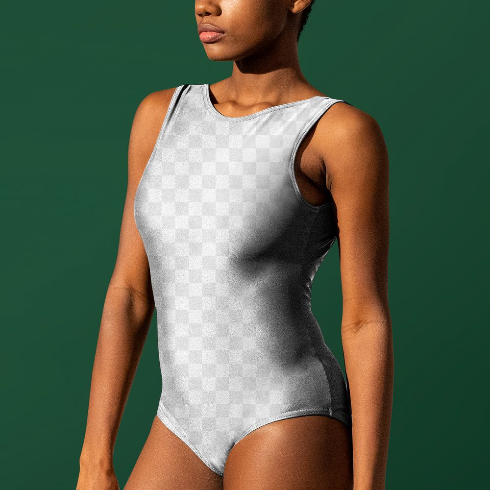 Swimsuit png mockup one-piece transparent women&rsquo;s summer fashion