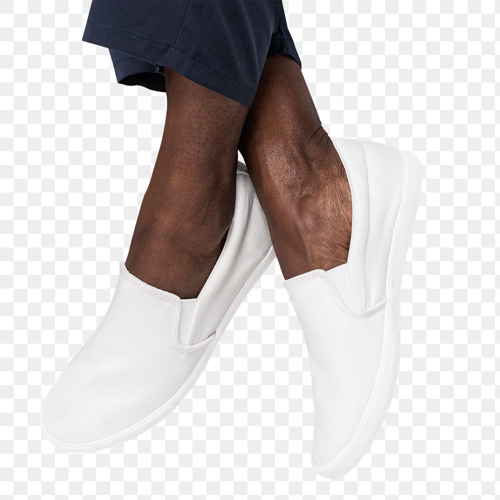 Png loafer shoes mockup on transparent background