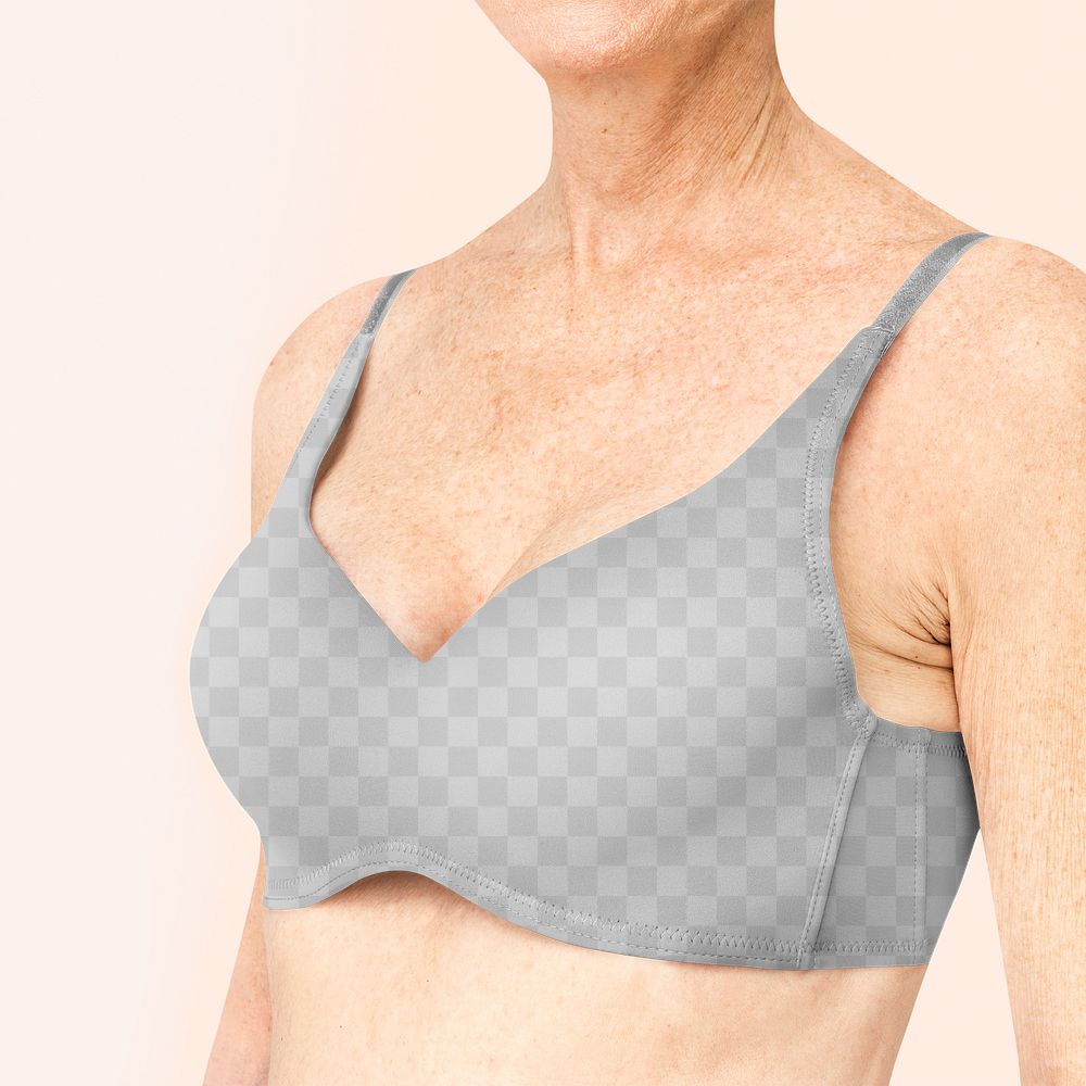 Bra png mockup transparent and underwear apparel