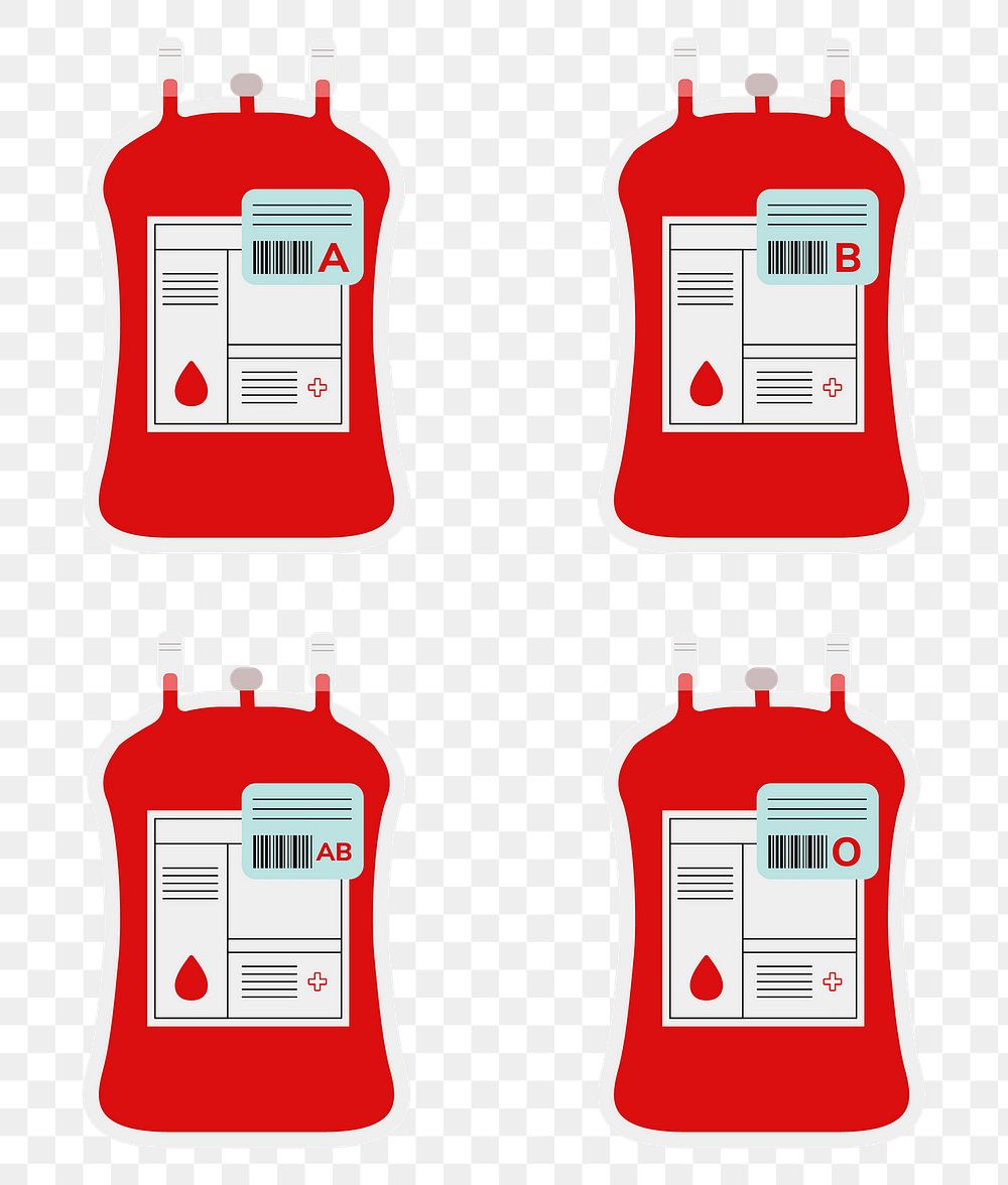 Blood bags medical icon png red health symbol illustration