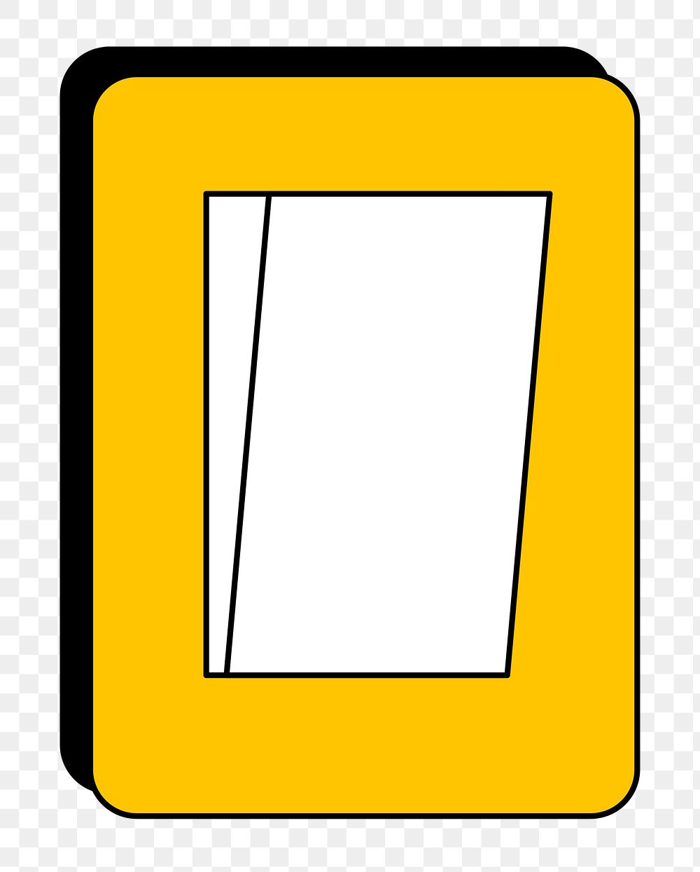 Png sticker save energy with light switch illustration