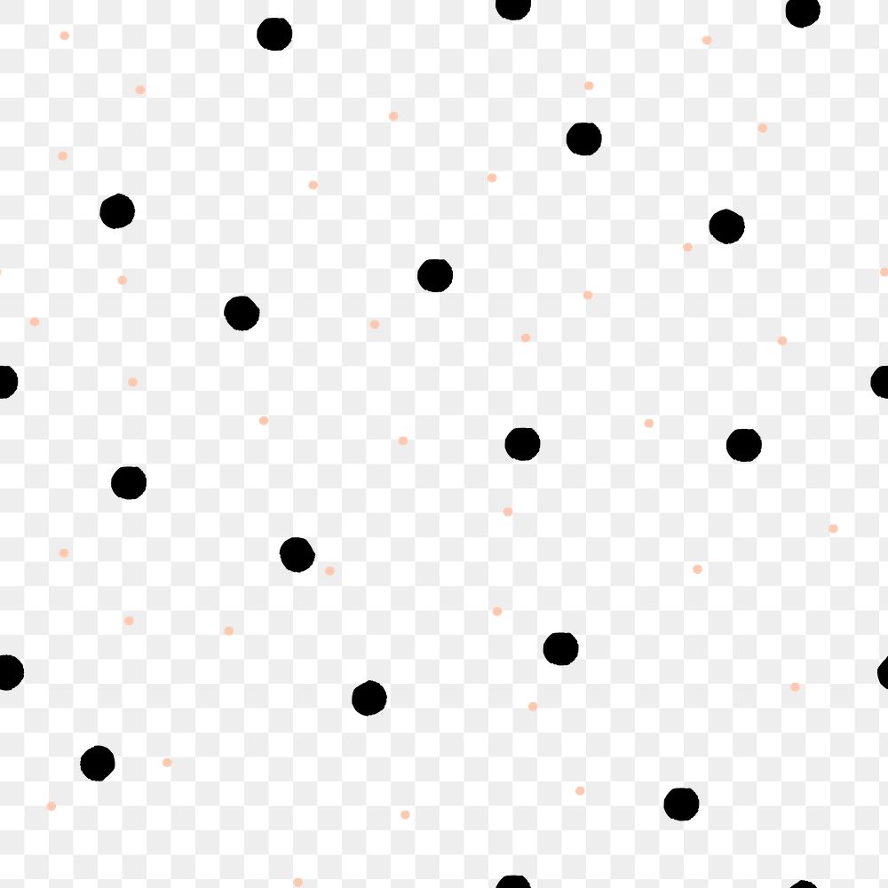 PNG polka dot transparent background