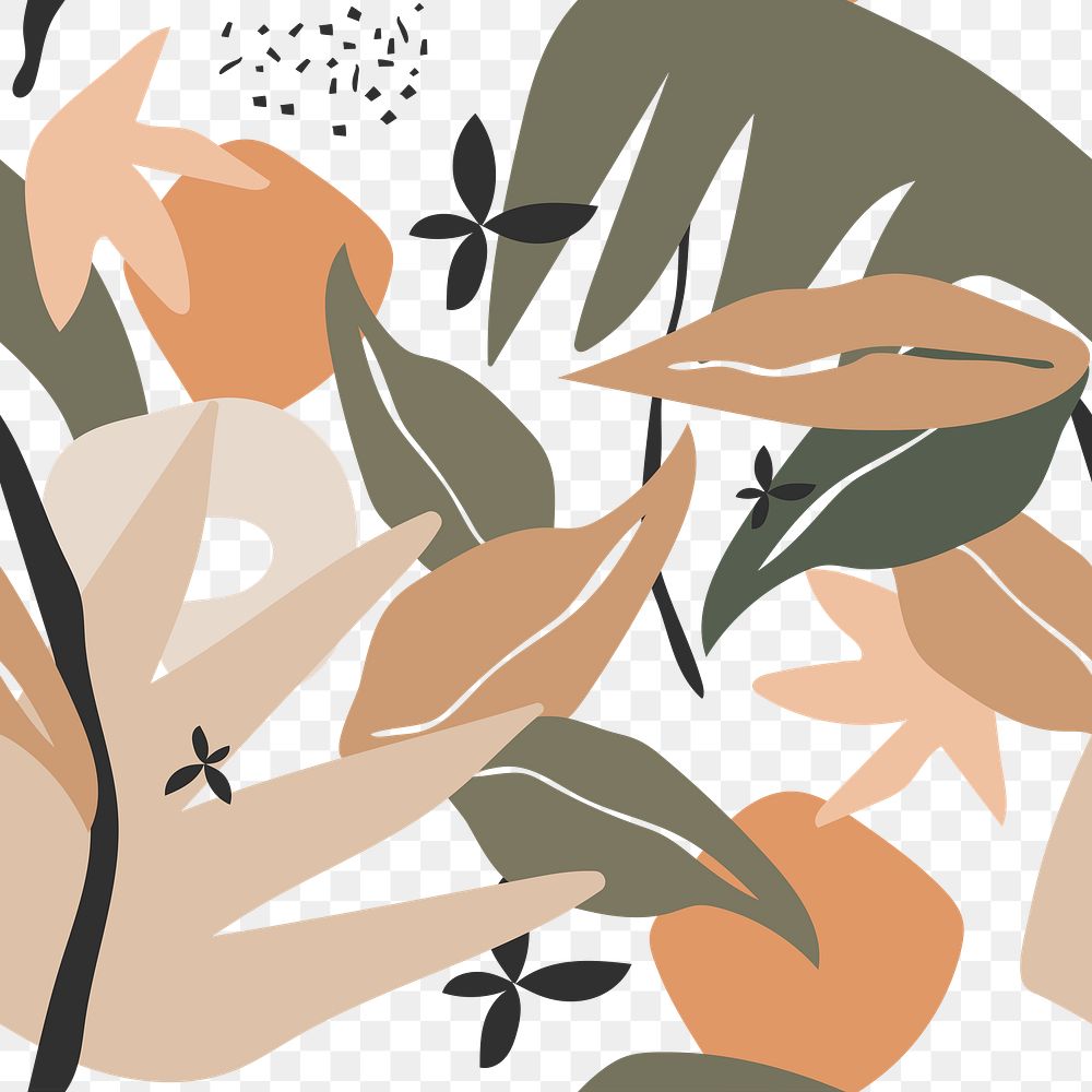 Aesthetic pattern png sticker, transparent background