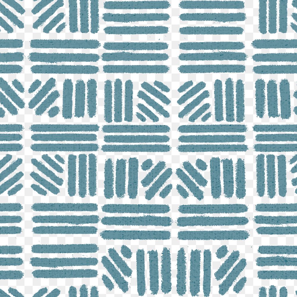 Ethnic stripe pattern PNG, block print vintage transparent background