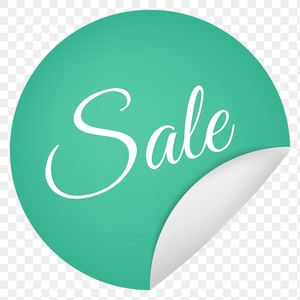 Sale png badge sticker, transparent shopping clipart