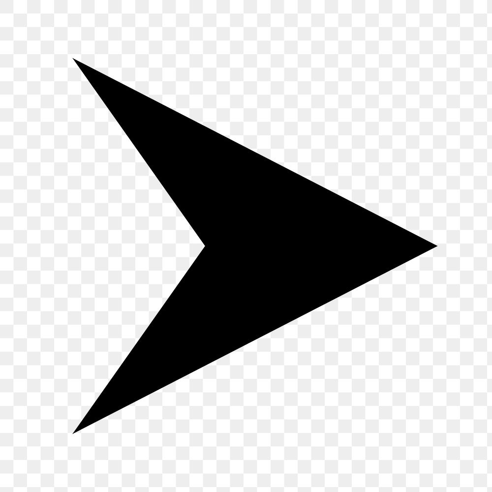 Double arrow png icon, black sticker, fast forward transparent symbol