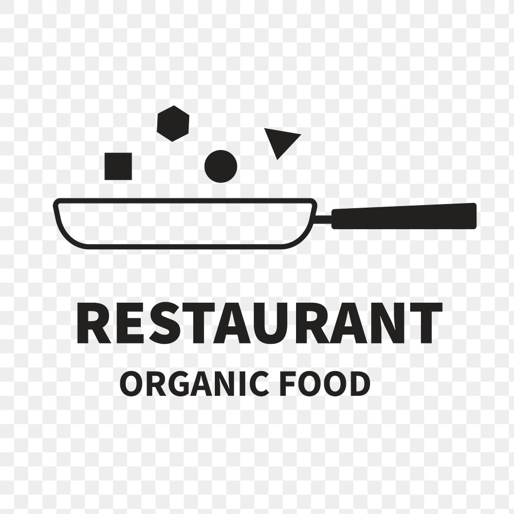 Restaurant  logo png, food business branding design