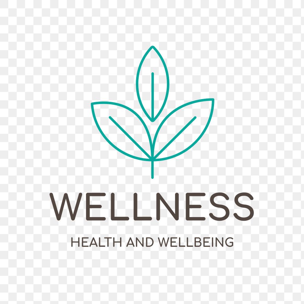 Spa logo png, health & wellness business branding design