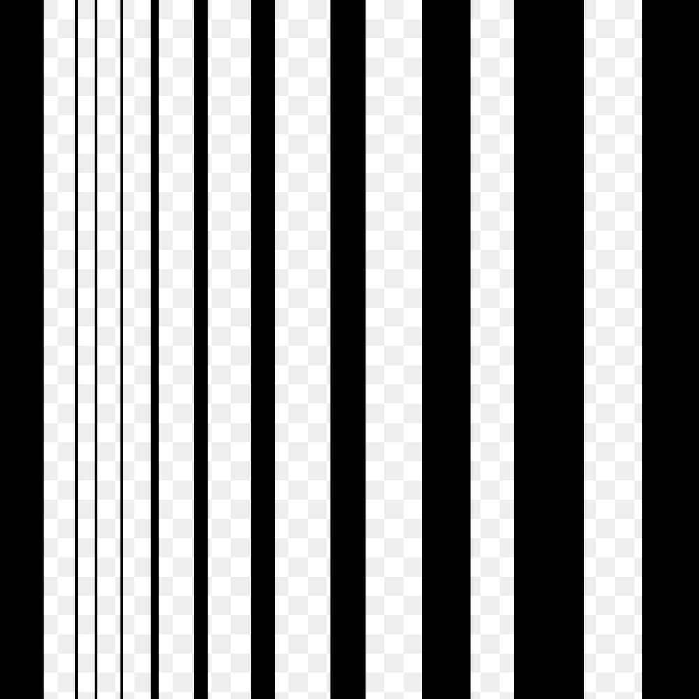 Black striped background png transparent, simple pattern design