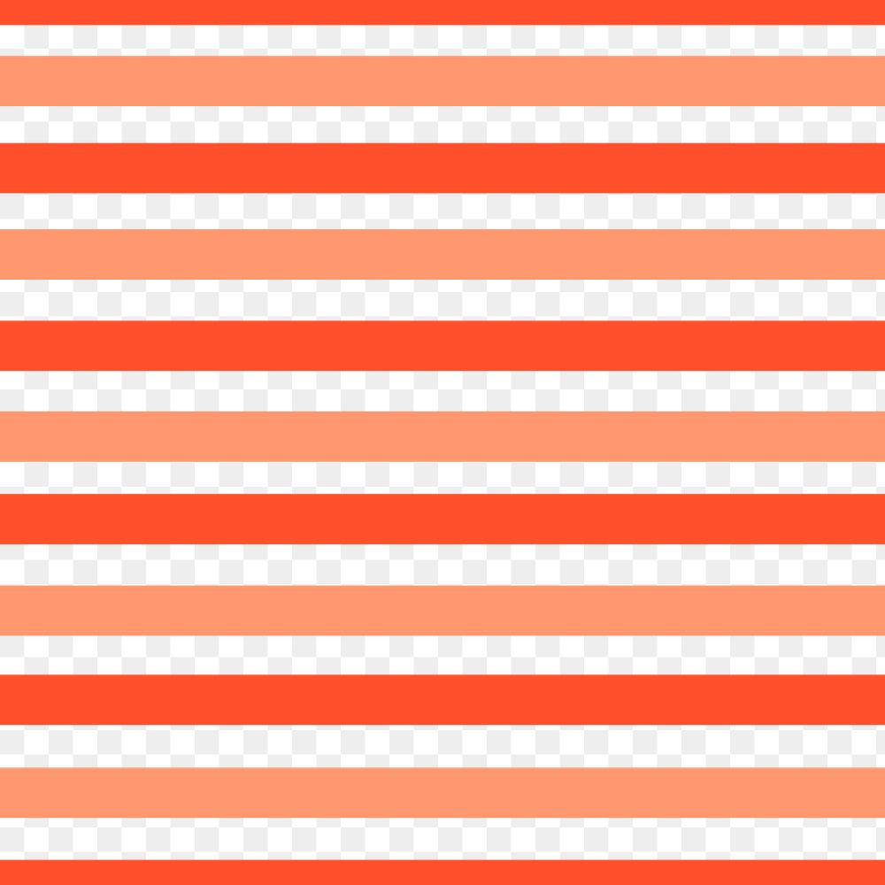 Orange striped background png transparent, colorful pattern, cute design