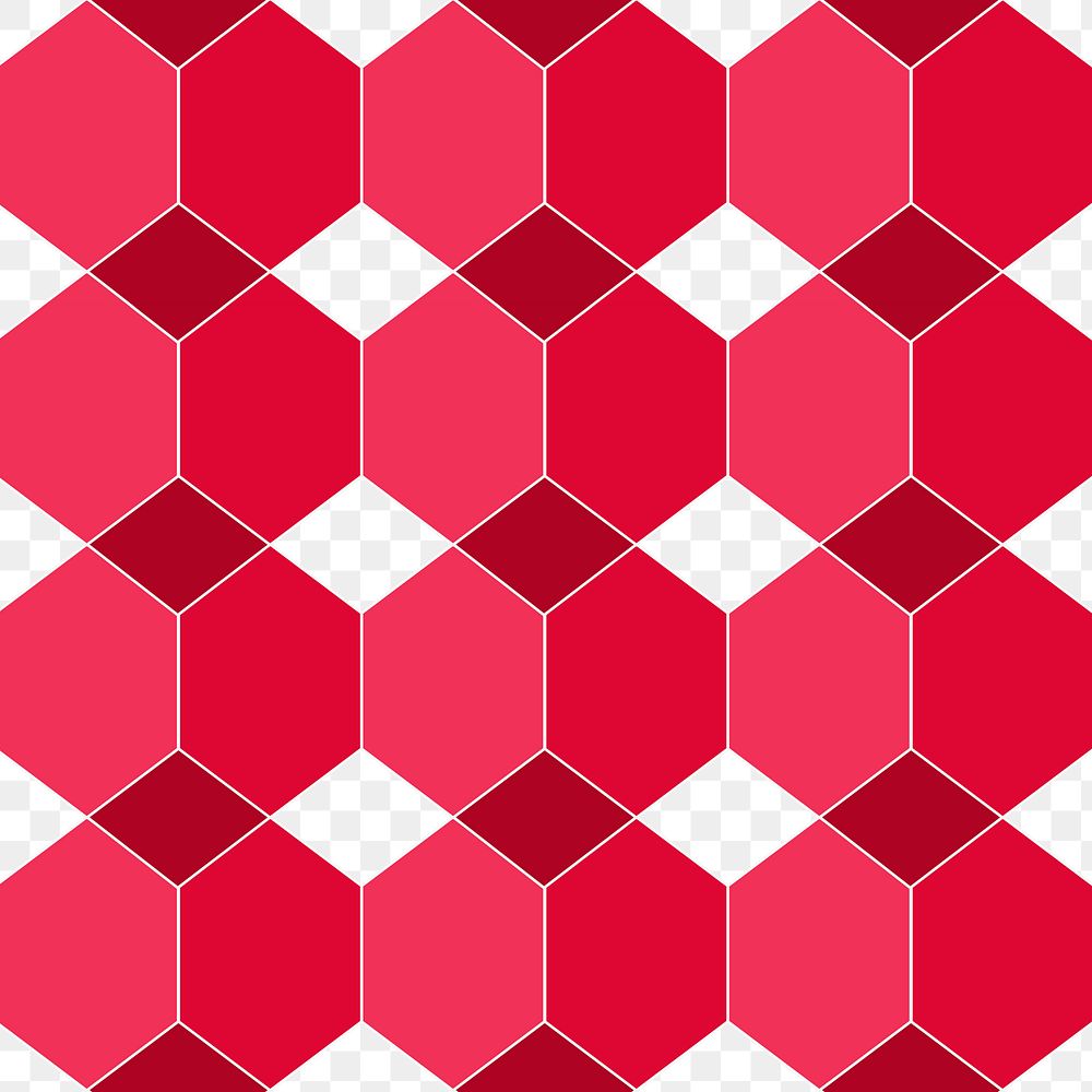 Pink background png transparent, cute geometric pattern, colorful design