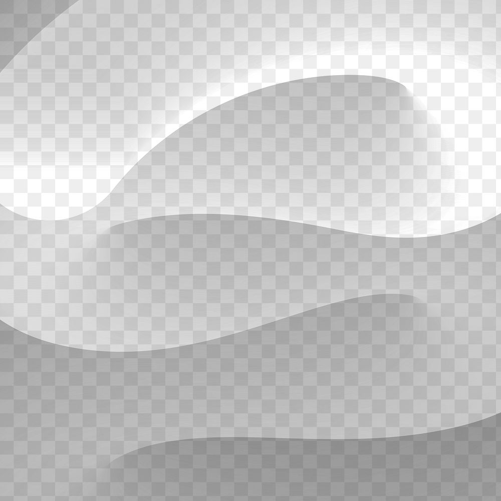 3D liquid texture png transparent background, abstract design