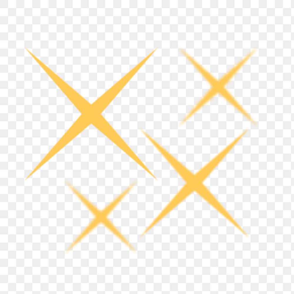Diamond sparkle 19-15 yellow icon. Free download transparent .PNG