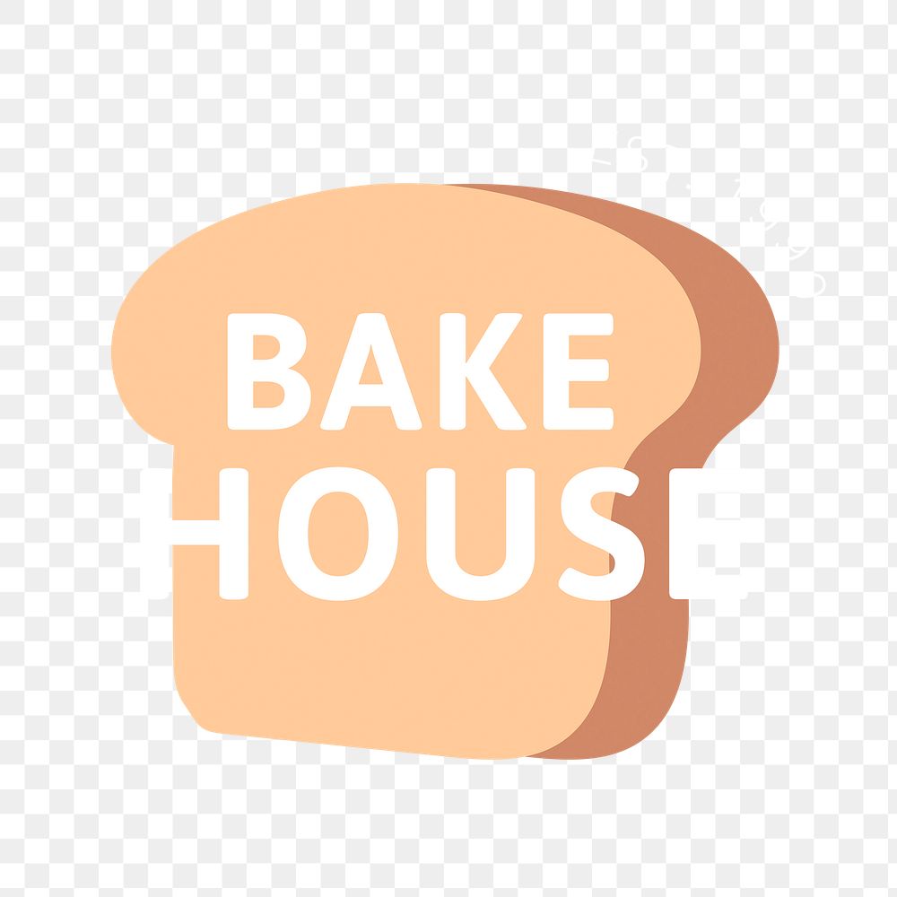 Bake house, bakery logo png transparent background